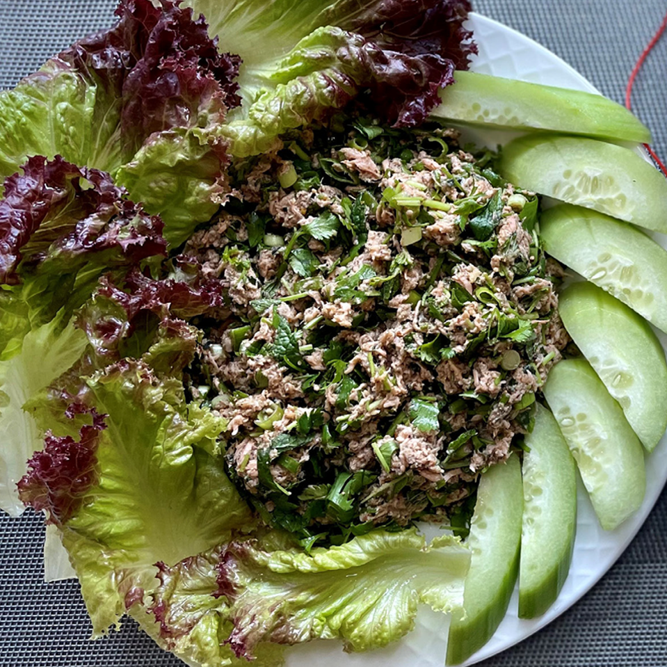 Lao Larb Salmon