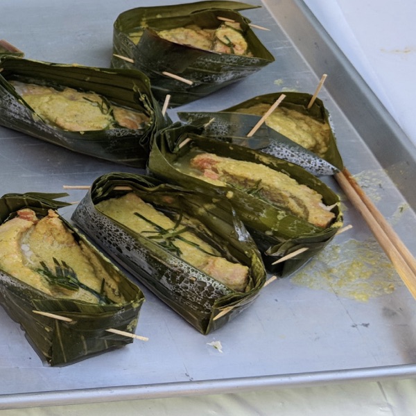 Screenshot of Khmer Amok salmon