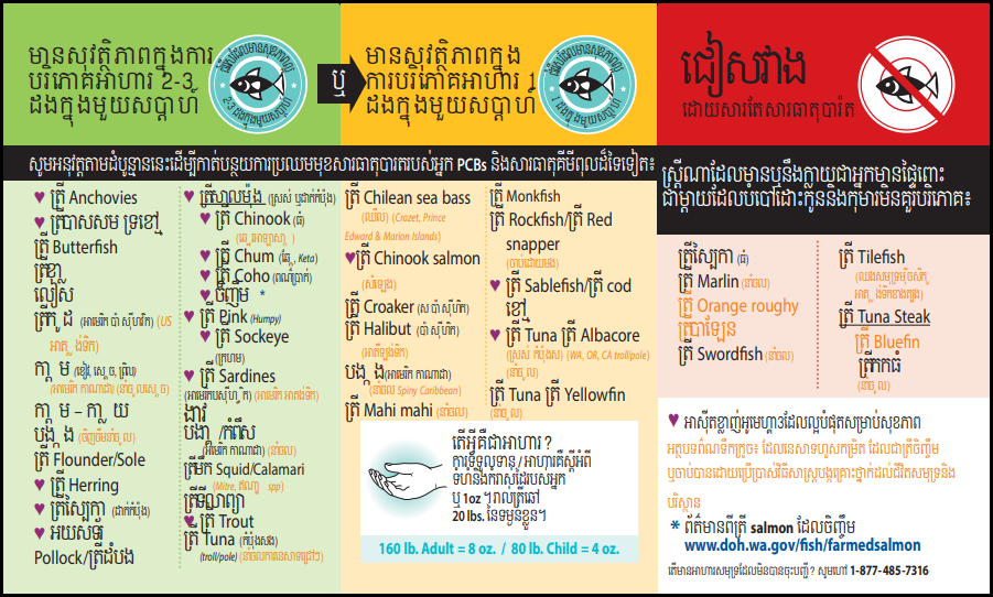 មគ្គុទ្ទេសក៍ត្រីដែលមានសុខភាពល្អសម្រាប់ផ្សារទំនើប