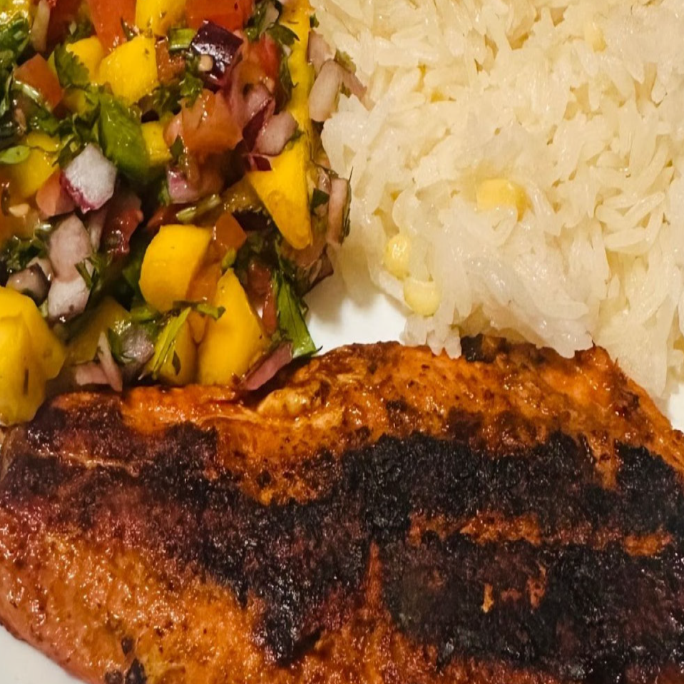 Salmon Adobado