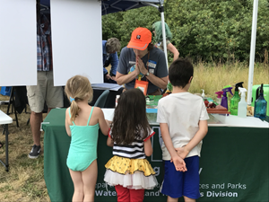 Educating children about clean water