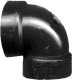 90 degree vent elbow pipe