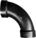 Image of a long turn 90 degree elbow pipe