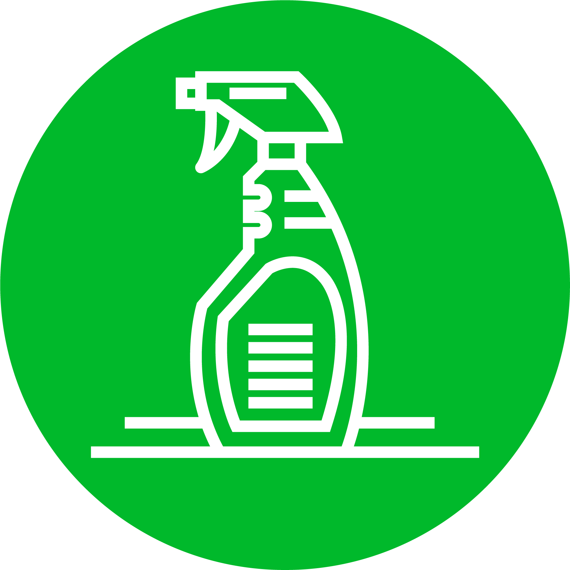 Image icon representing cleaning and sanitation
