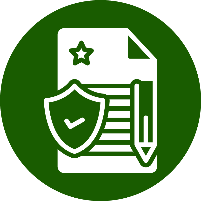 Image icon representing health forms and care plans