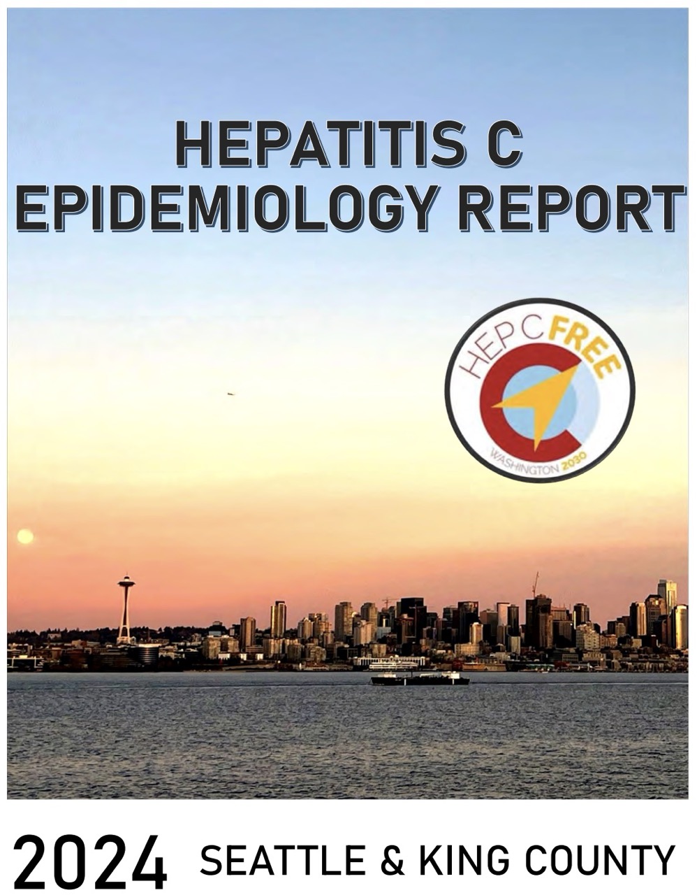 Cover page of the 2024 Hepatitis C Epidemiology Report