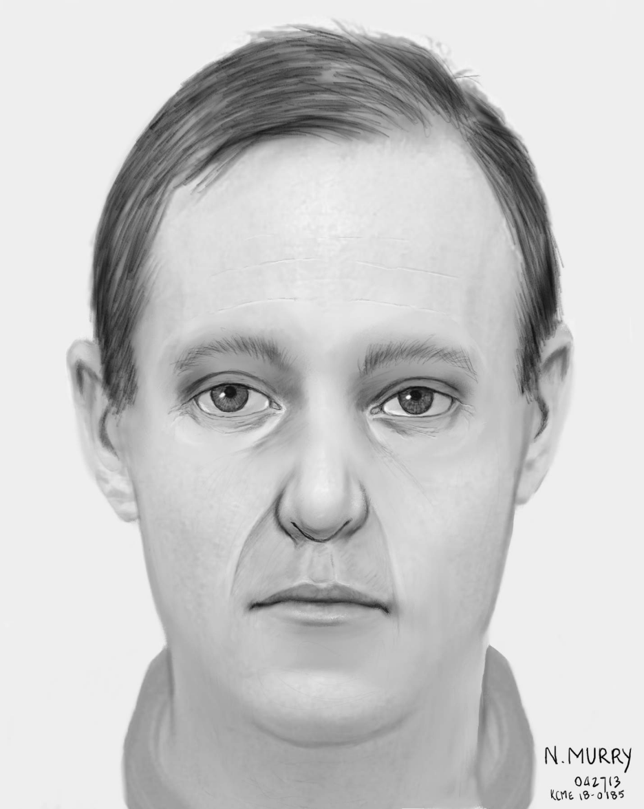 Unidentified adult white male: Case #18-0185