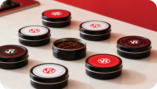 Navigation icon displaying a rounded cans of smokeless tobacco