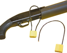 A cable lock for safe gun storage