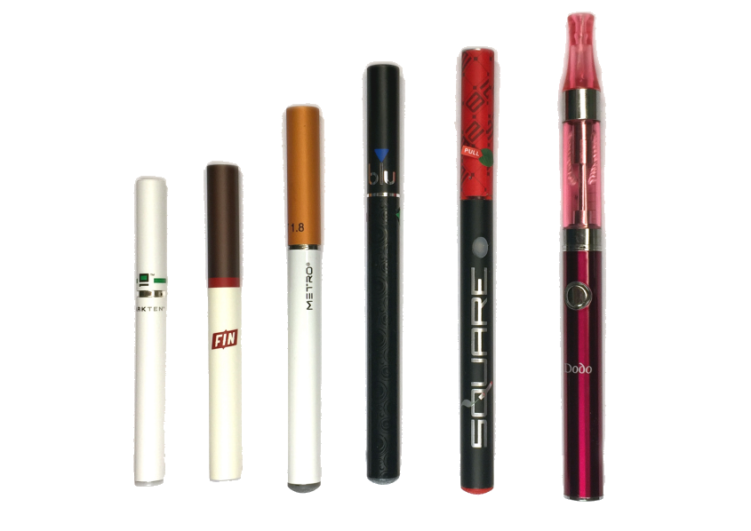 Types of e-cigarettes