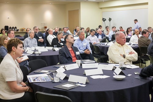 Attendees of the leadership summit.