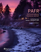 Cover thumbnail image of 2023 King County Popular Annual Financial Report (PAFR)