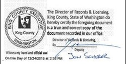 Example of electronic certification stamp