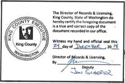 Example of manual certification stamp