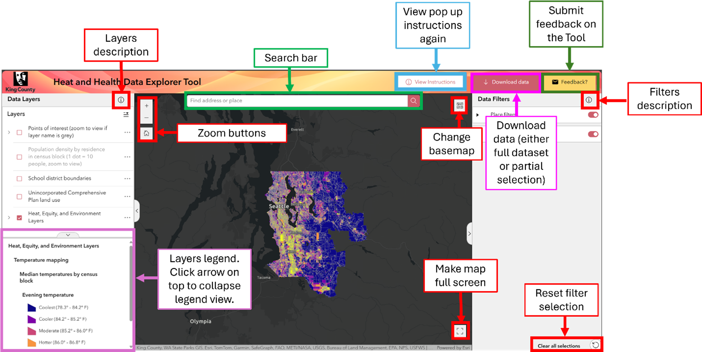 image of heat data explorer tool 