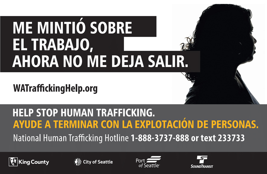 Help stop human trafficking graphic