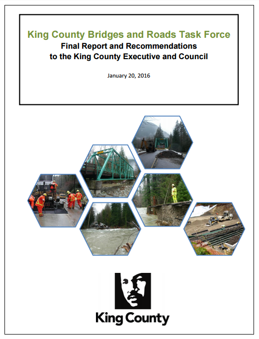 Bridges and Roads Task Force Recommendations