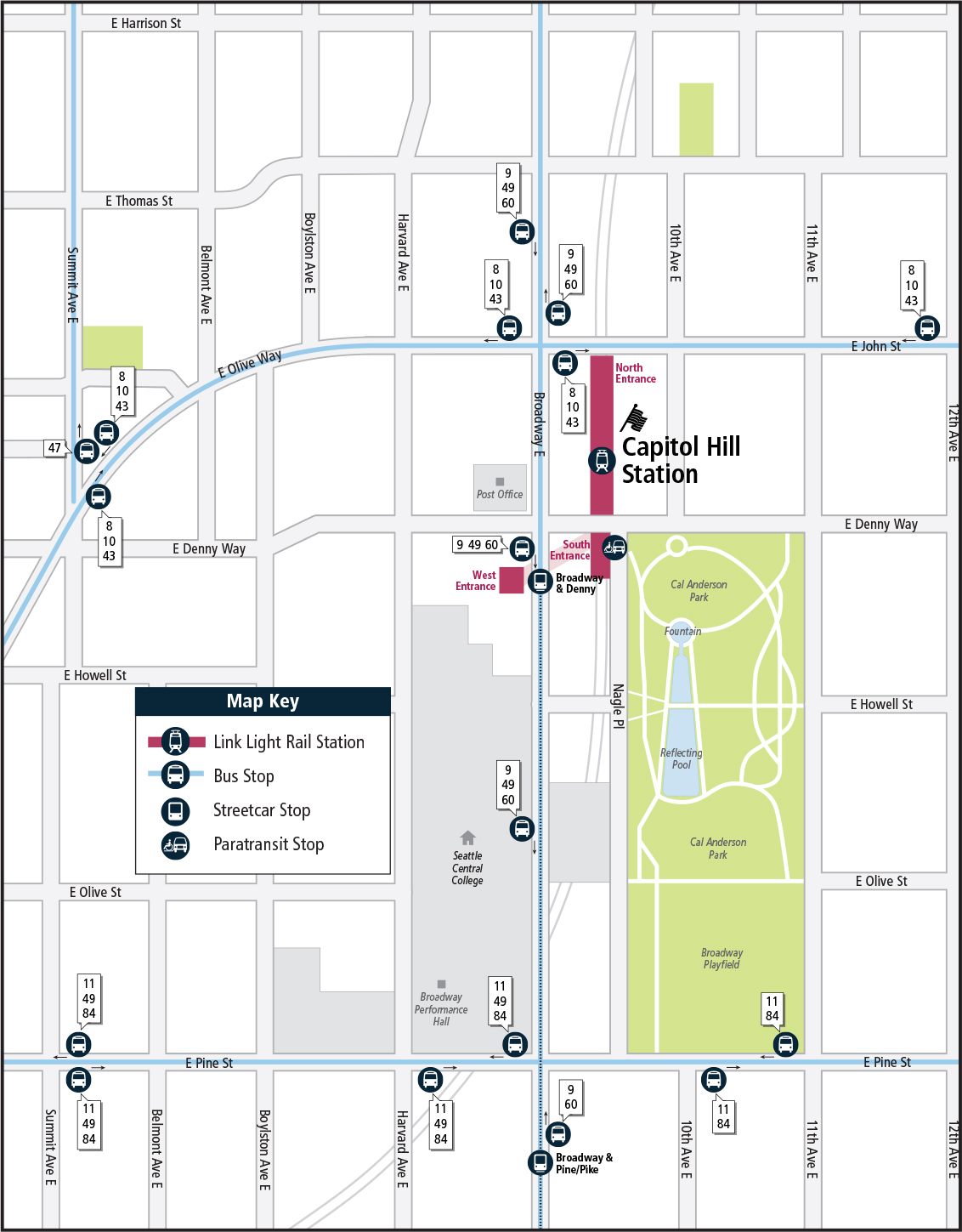 Capitol Hill ULink Changes - Sound Transit