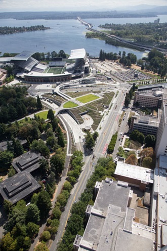 Husky Stadium and the UW Campus - King County