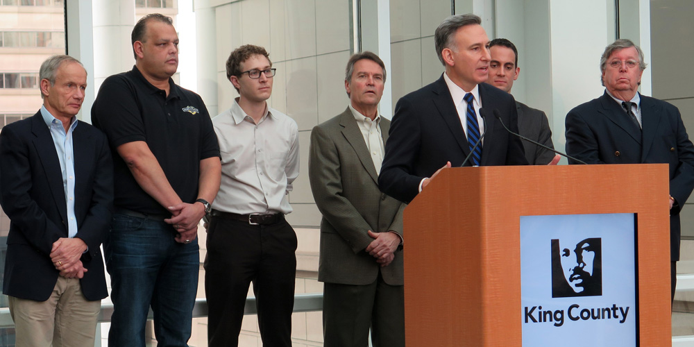 King Executive Dow Constantine Announces Deal