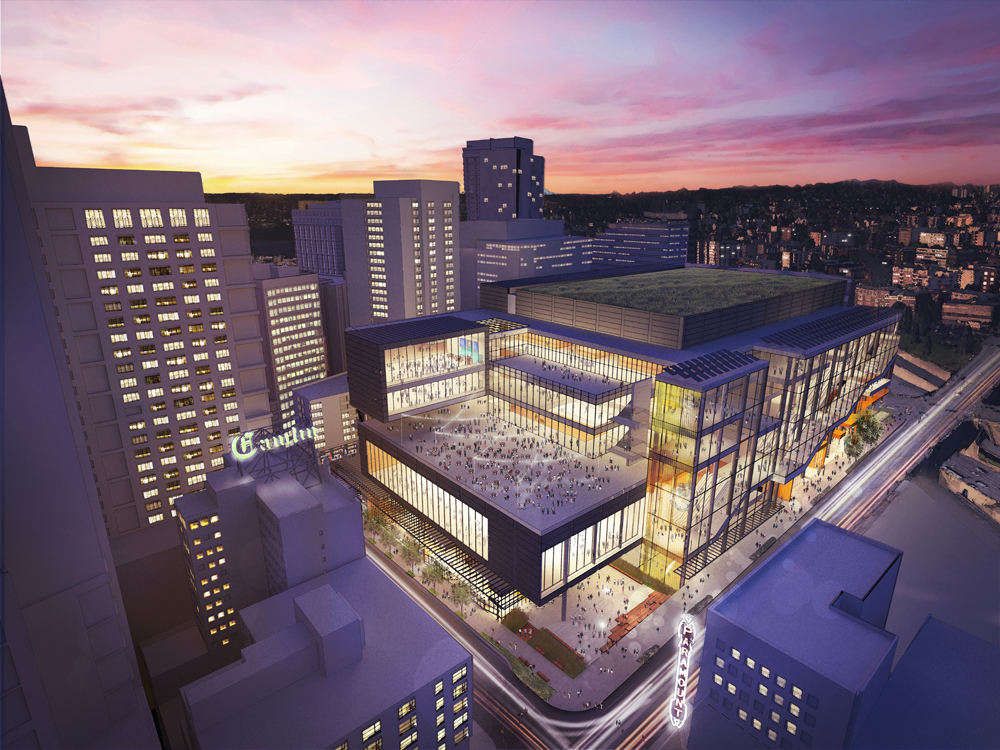 Convention Center Addition Rendering - WSCC