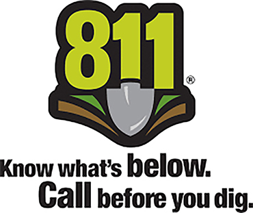 811- Call before you dig