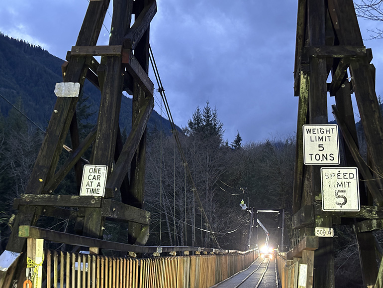 Baring Bridge on December 14 2025