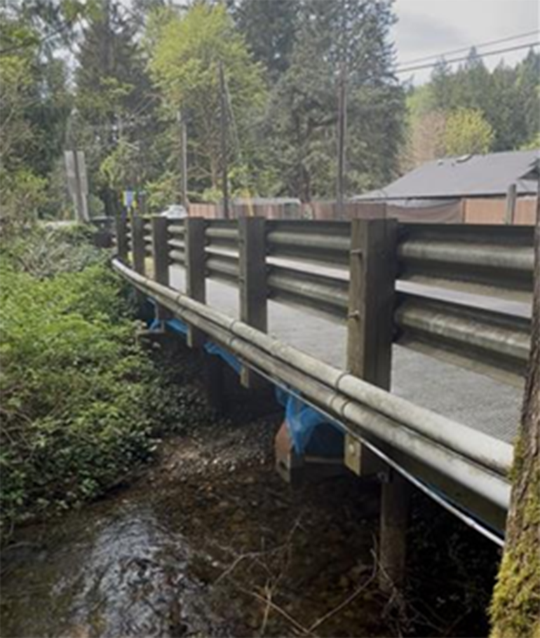 Bridge over creek
