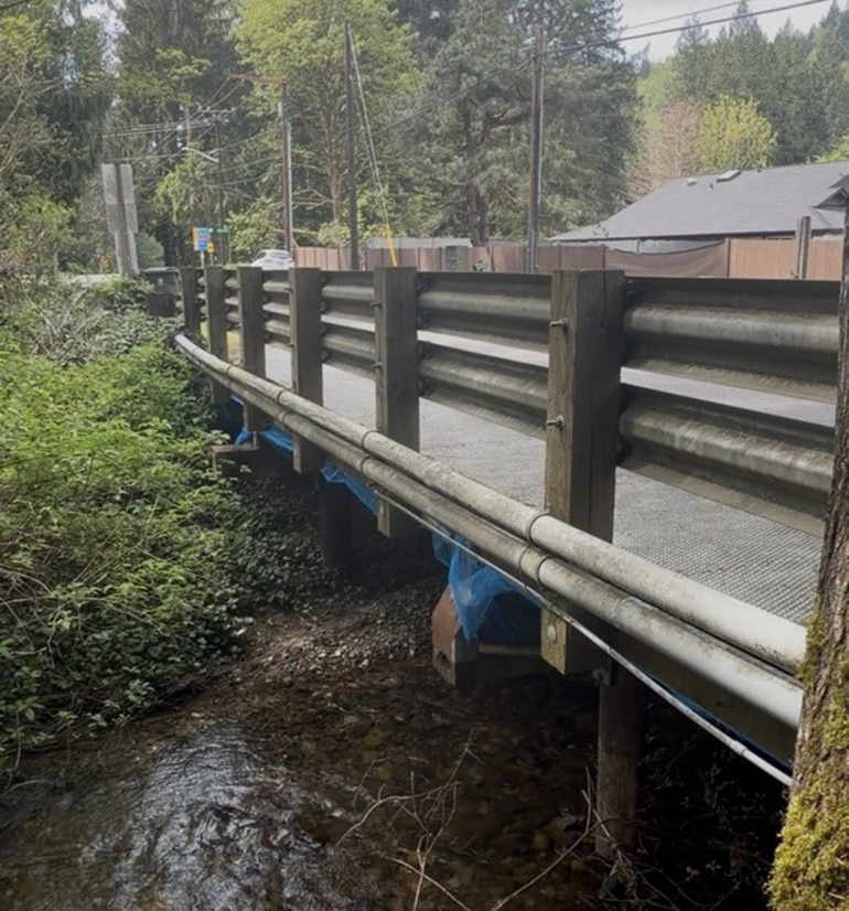 Bridge over creek