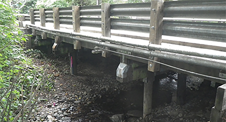 Fifteen Mile Creek Bridge.