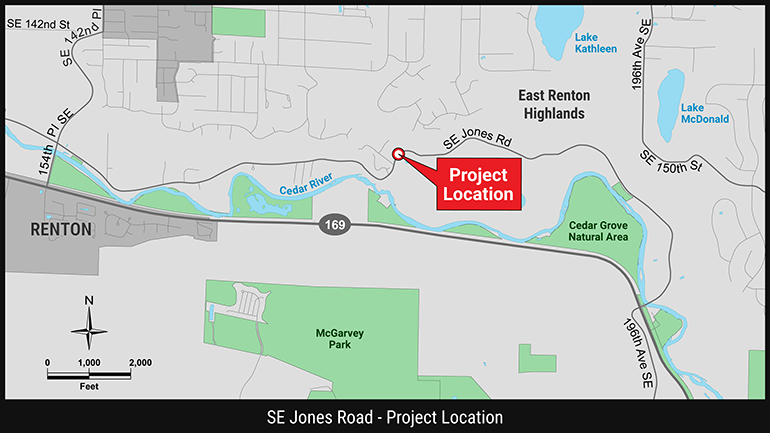 Map graphic of project location