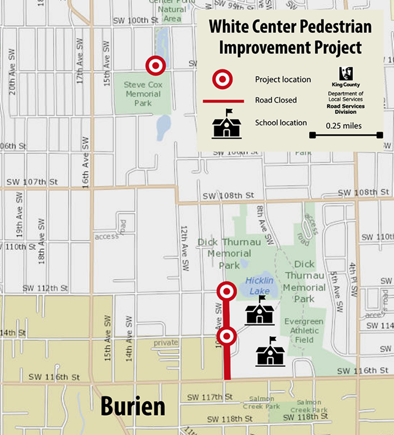 Project location map.