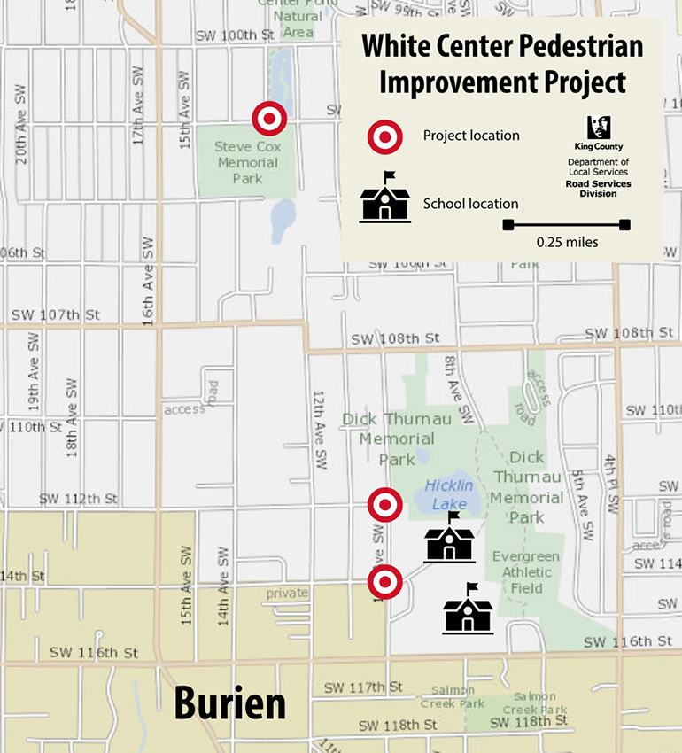 Map graphic of project location