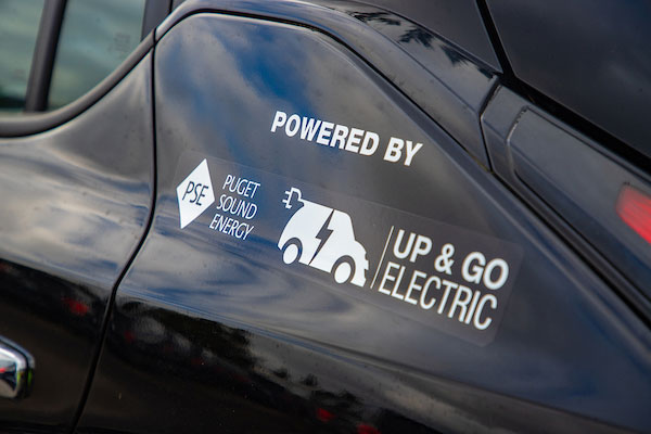 Powered by Puget Sound Energy Up & Go Electric