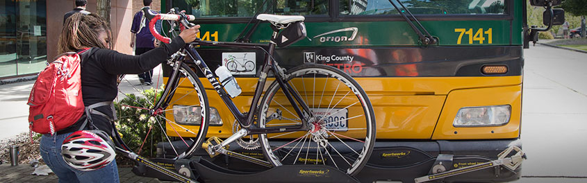 Bikes and transit - King County, Washington