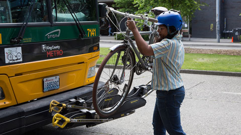 Bus bike rack sales