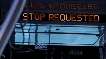Stop Requested Sign