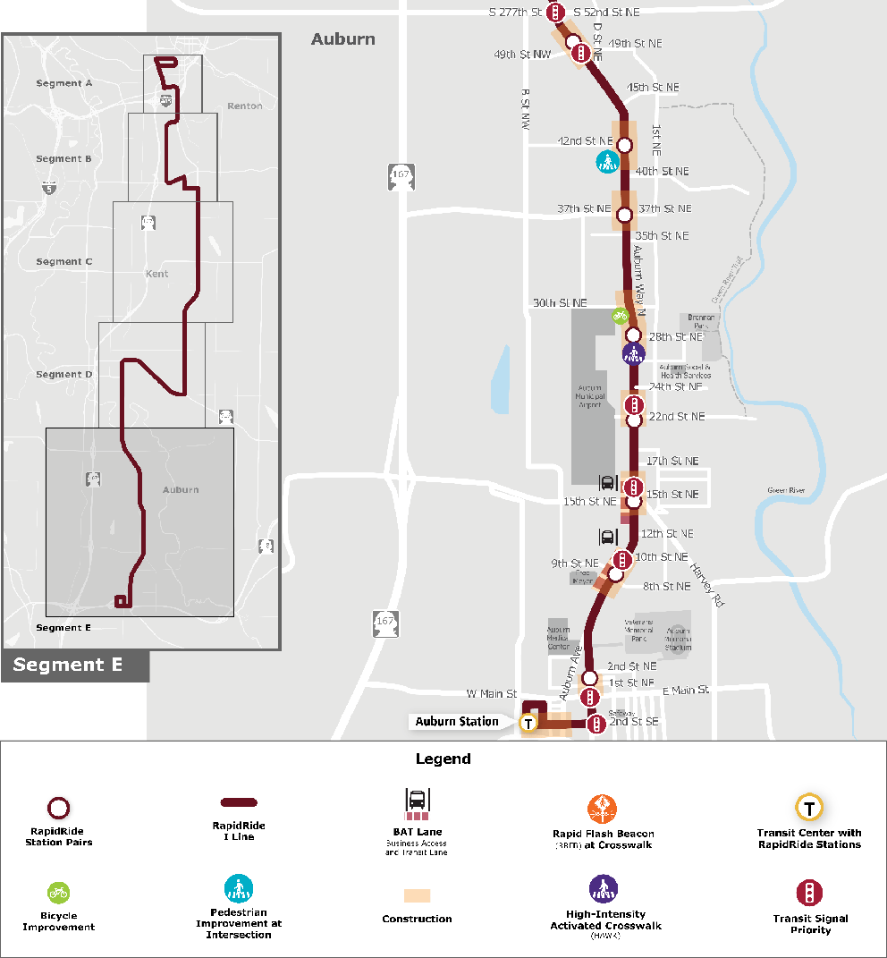 Construction segment E