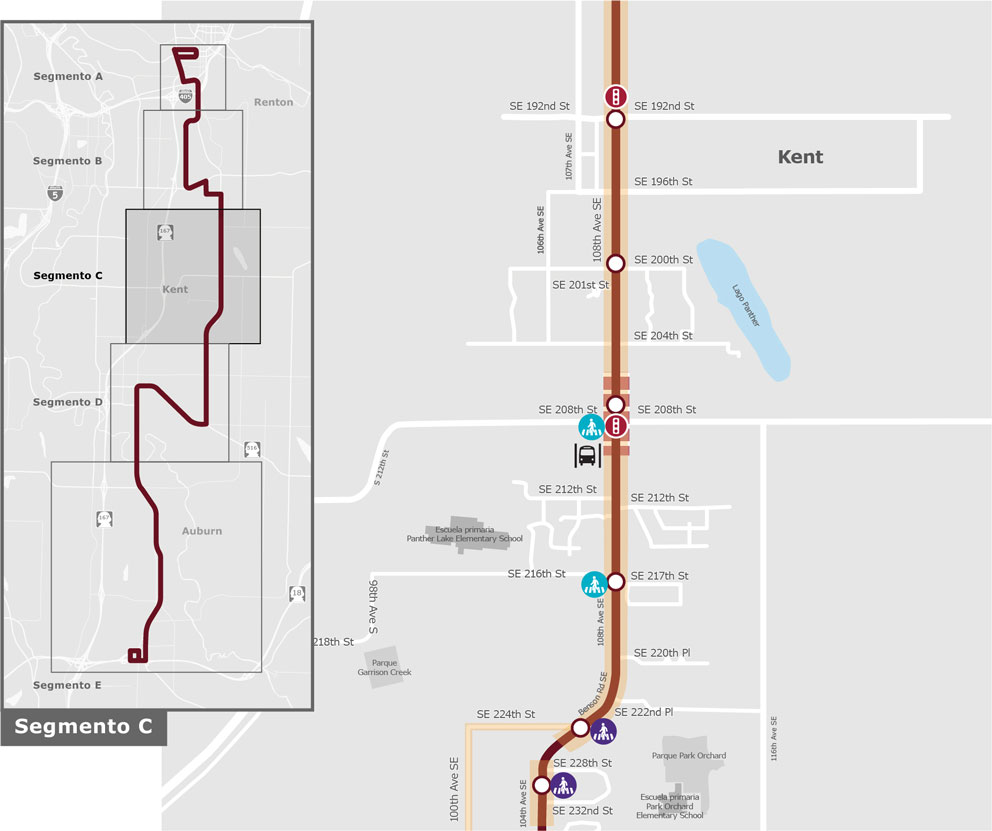 Construcción segmento C