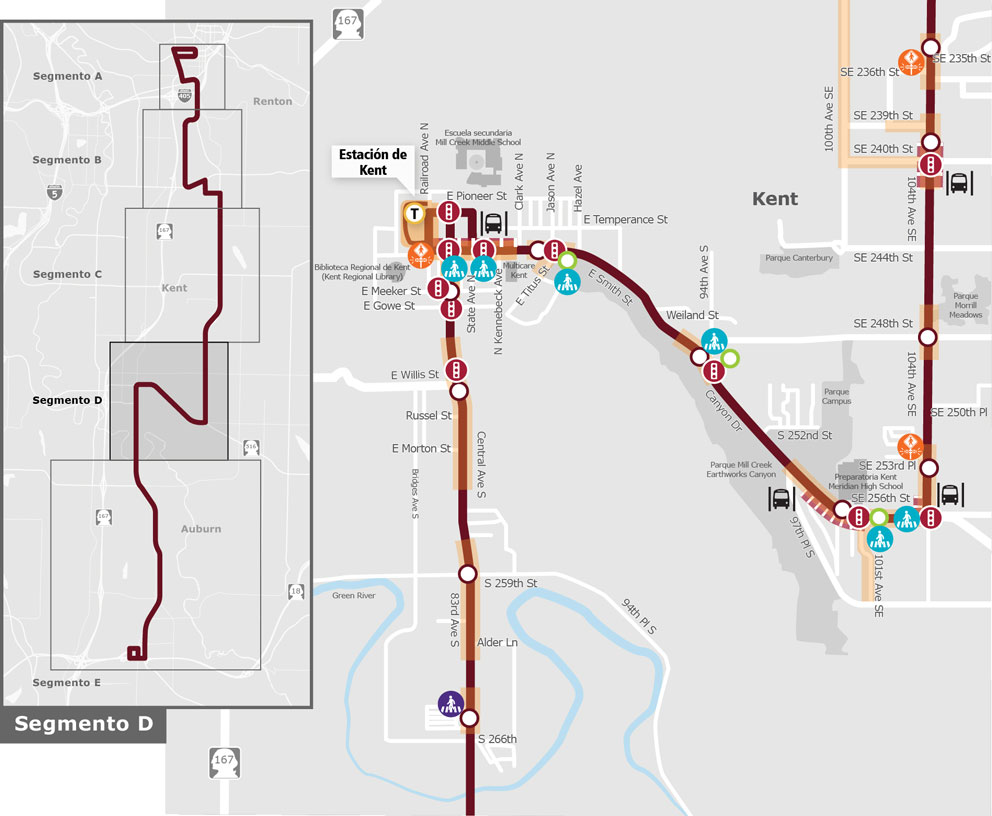 Construcción segmento D