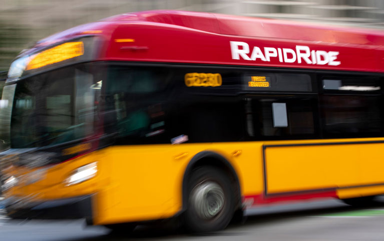 RapidRide bus