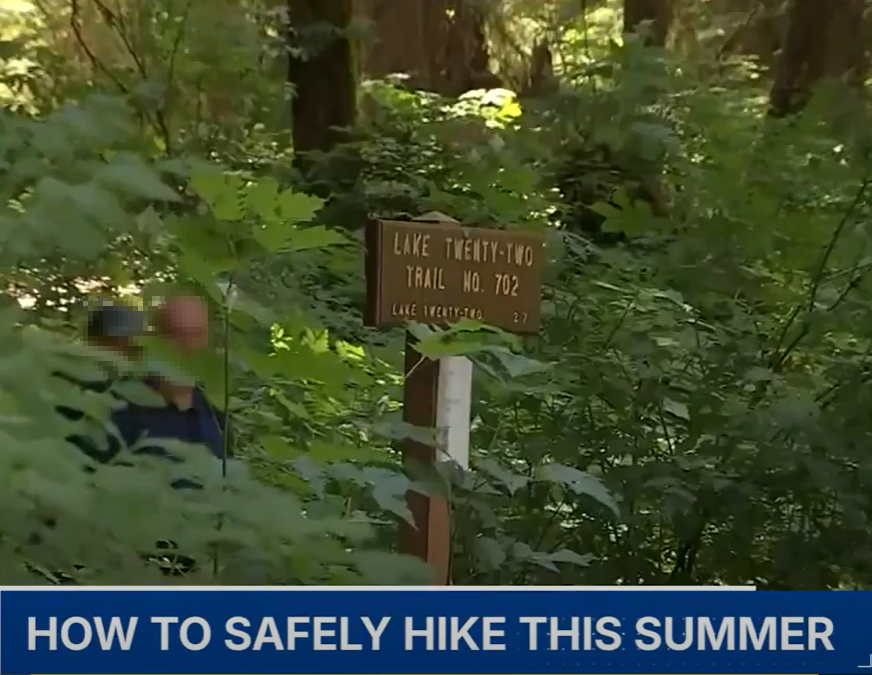Hiking safely