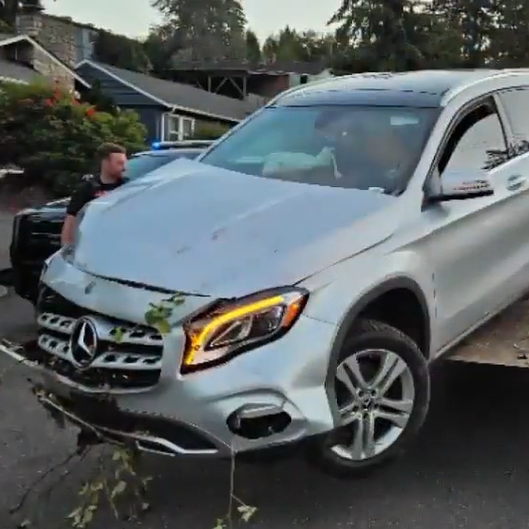 Stolen Mercedes recovered
