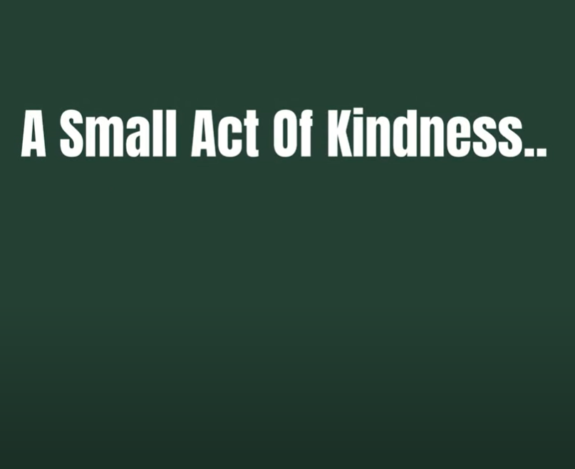 Kindness matters