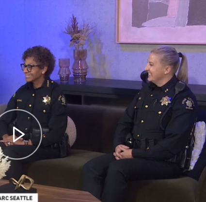 Sheriff Patti Cole-Tindall and Chief Kelly Park on ARC Seattle