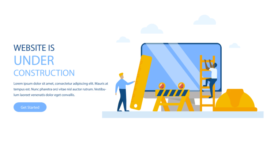 website under construction