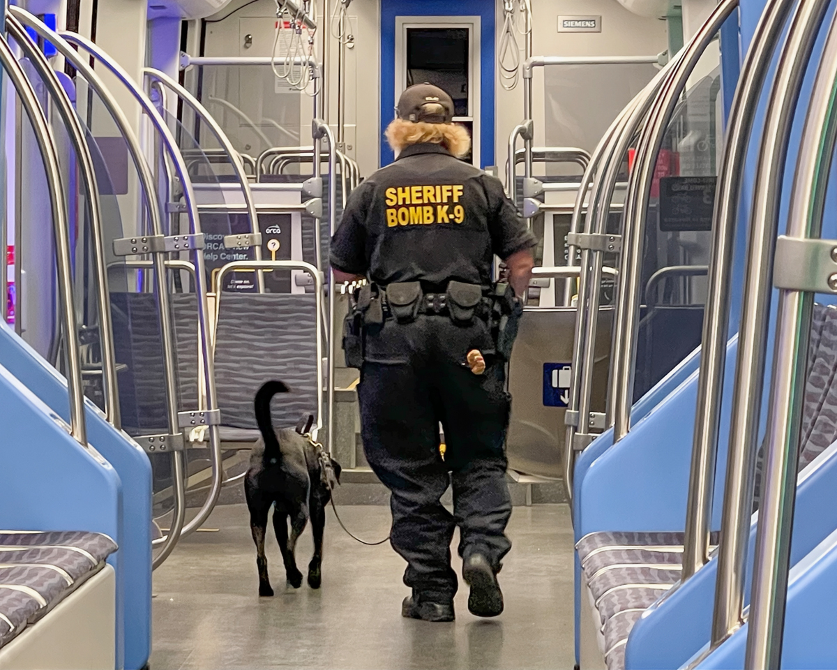 K-9 Hemi and Detective Billingsley
