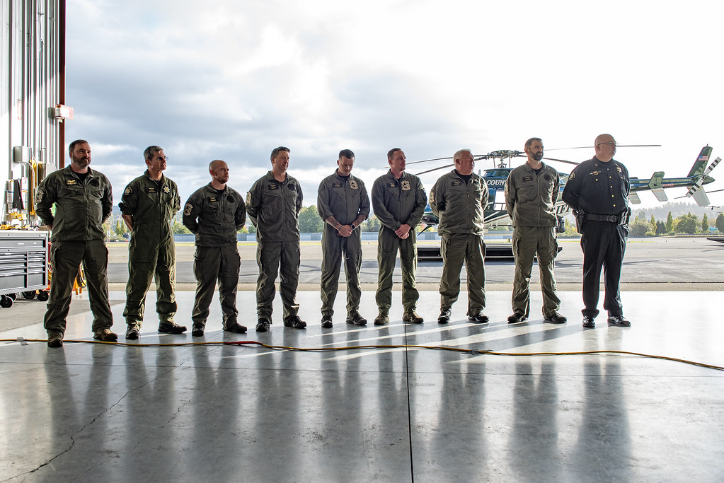 Air support unit group photo