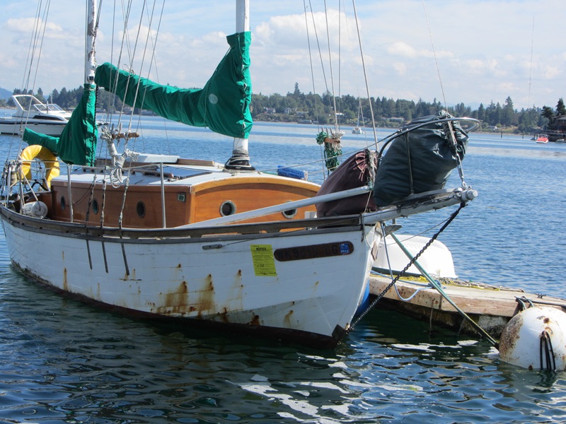 Derelict boat