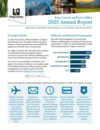 Screenshot of annual report